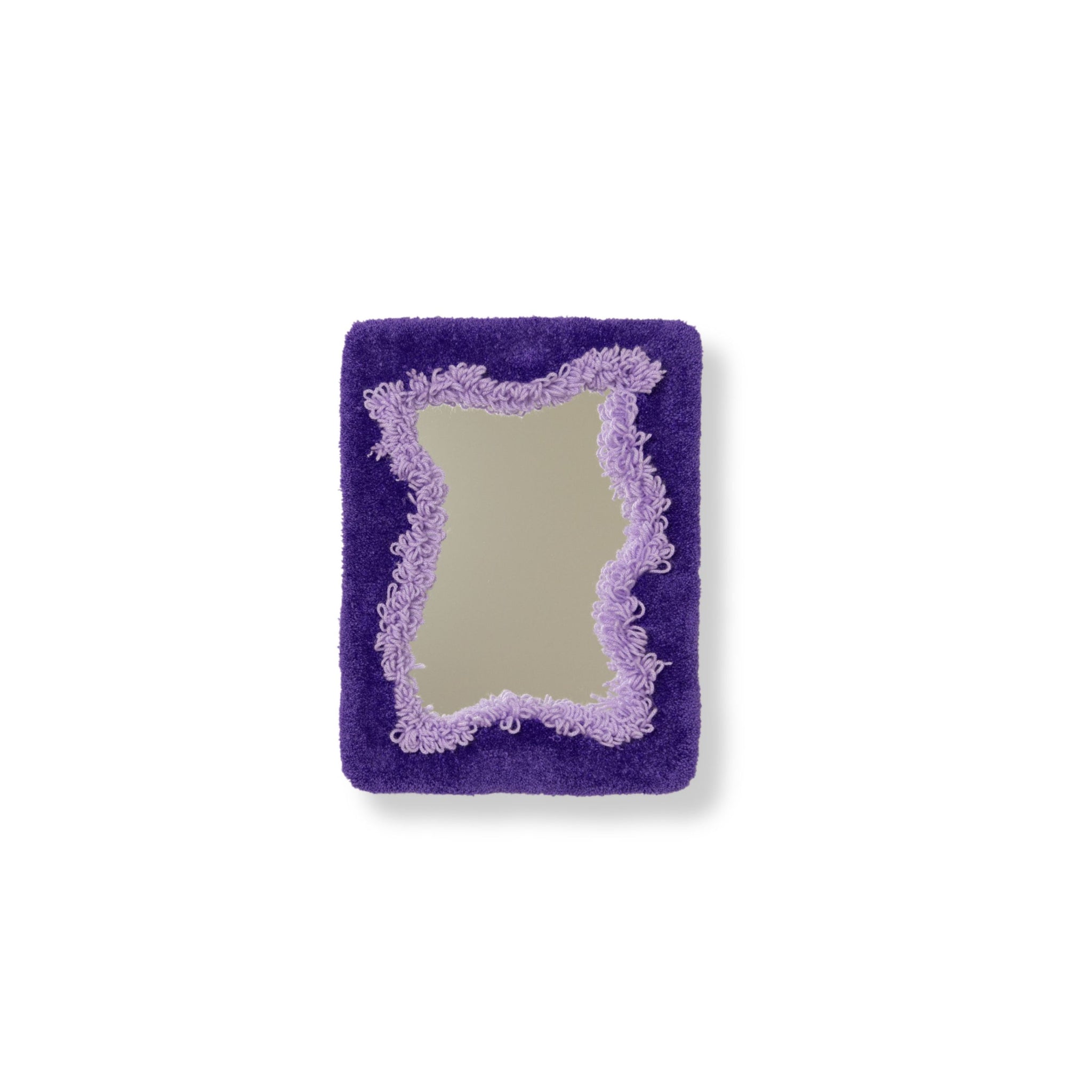 Petit Miroir Organique Violet