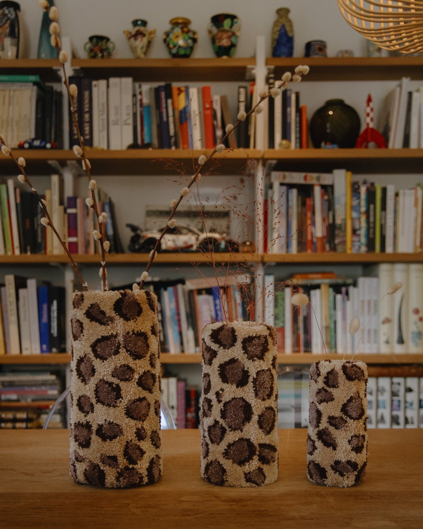 Grand Vase Leopard