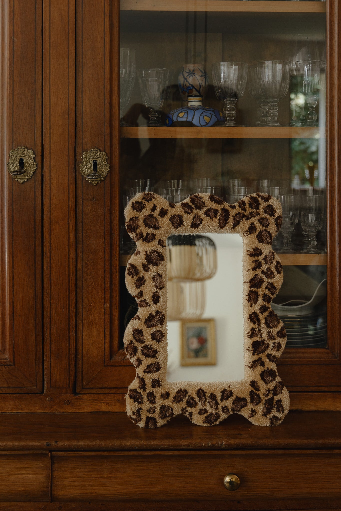 Miroir Ondulé Leopard