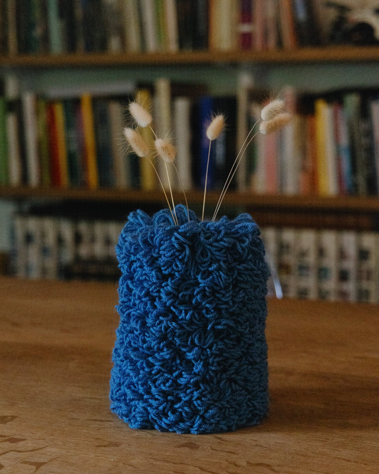 Vase Boucles Bleu