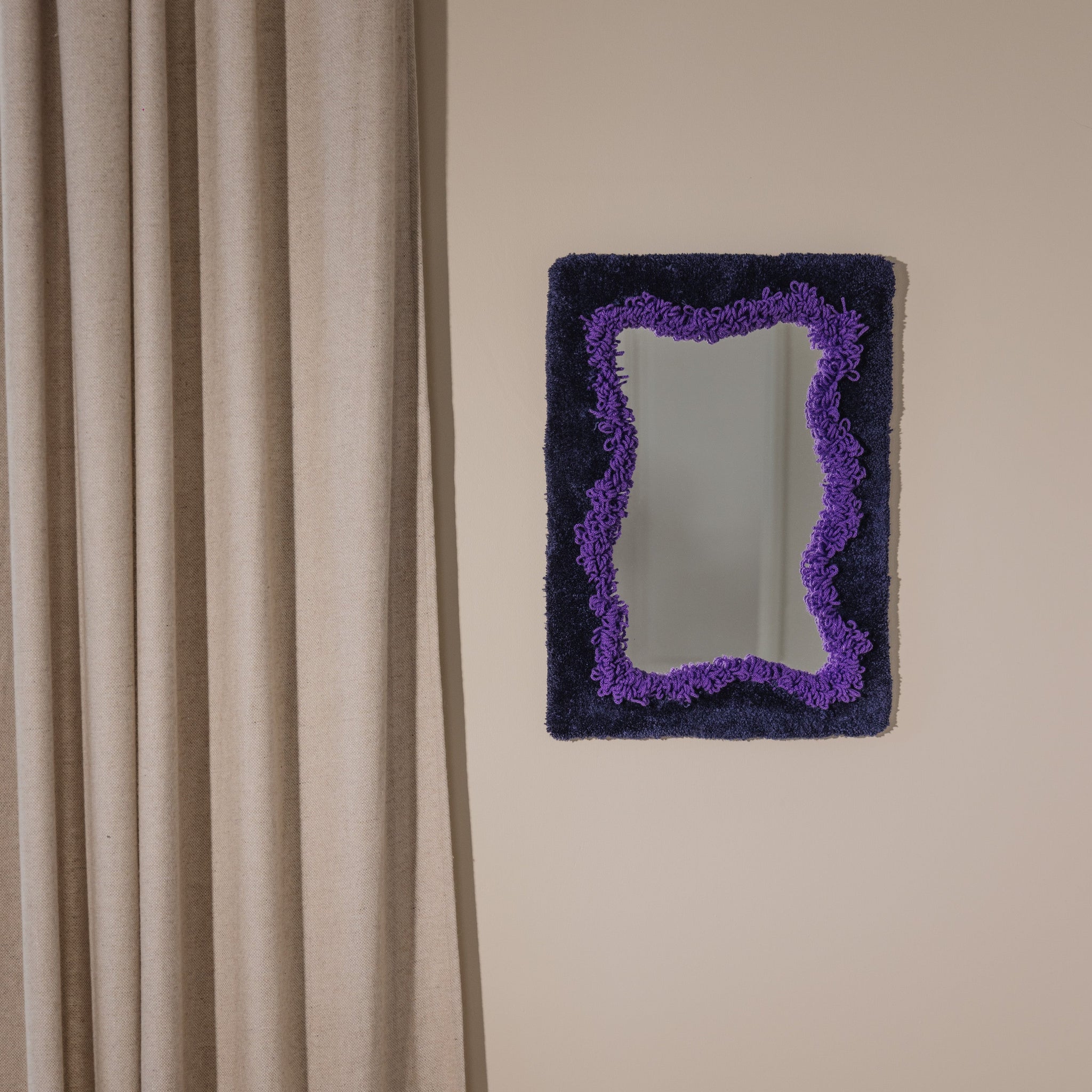 Miroir Organique Violet