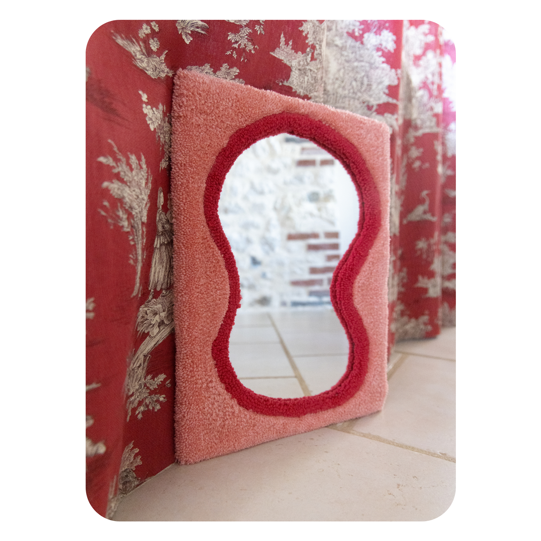 Petit Miroir Organique Rose