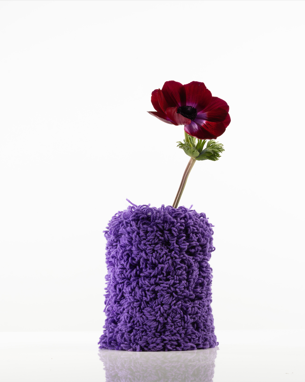 Vase Boucles Violet