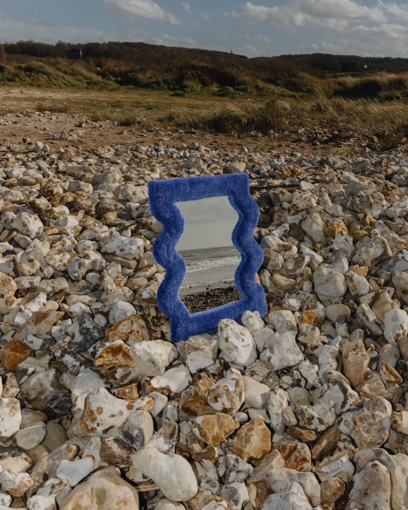 Miroir Onde Bleuet