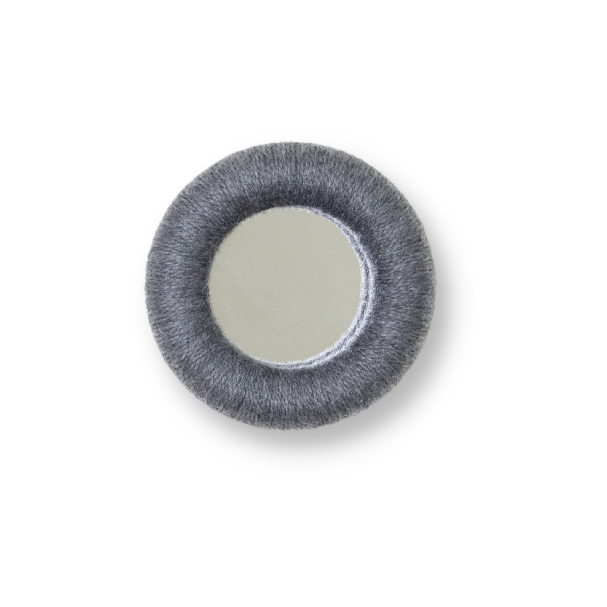 Miroir Rond Gris